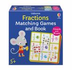 Fractions Matching Games and Book Hardcover  by Kate Nolan