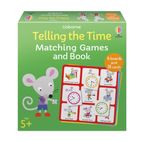 Telling the Time Matching Games and Book Hardcover  by Kate Nolan