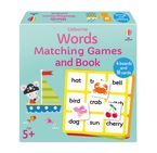 Words Matching Games and Book Hardcover  by Kate Nolan