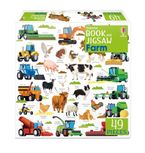 Usborne Book and Jigsaw: Farm Hardcover  by Sam Smith