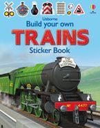 BUILD YOUR OWN TRAINS STICKER BOOK