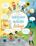 Lift-the-Flap Questions and Answers About Feelings Hardcover  by Lara Bryan