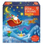 Usborne Book and 3 Jigsaws: Santa Hardcover  by Kate Nolan