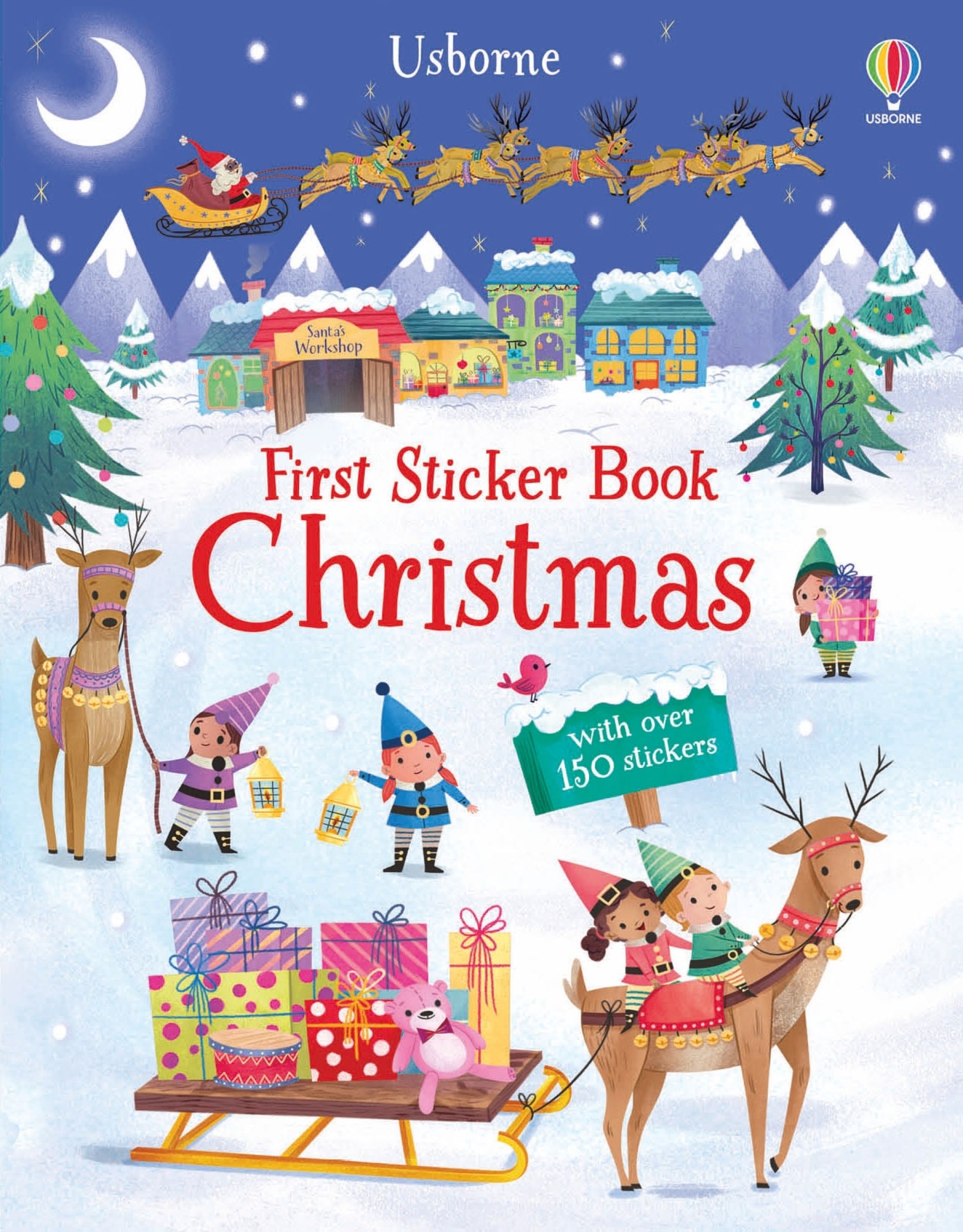 First Sticker Book Christmas Book Cover