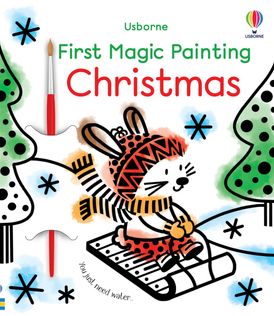 FIRST MAGIC PAINTING CHRISTMAS:A CHRISTMAS HOLIDAY BOOK FOR KIDS