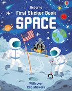 FIRST STICKER BOOK SPACE Paperback  by Sam Smith