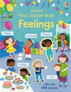 FIRST STICKER BOOK FEELINGS Paperback  by Holly Bathie