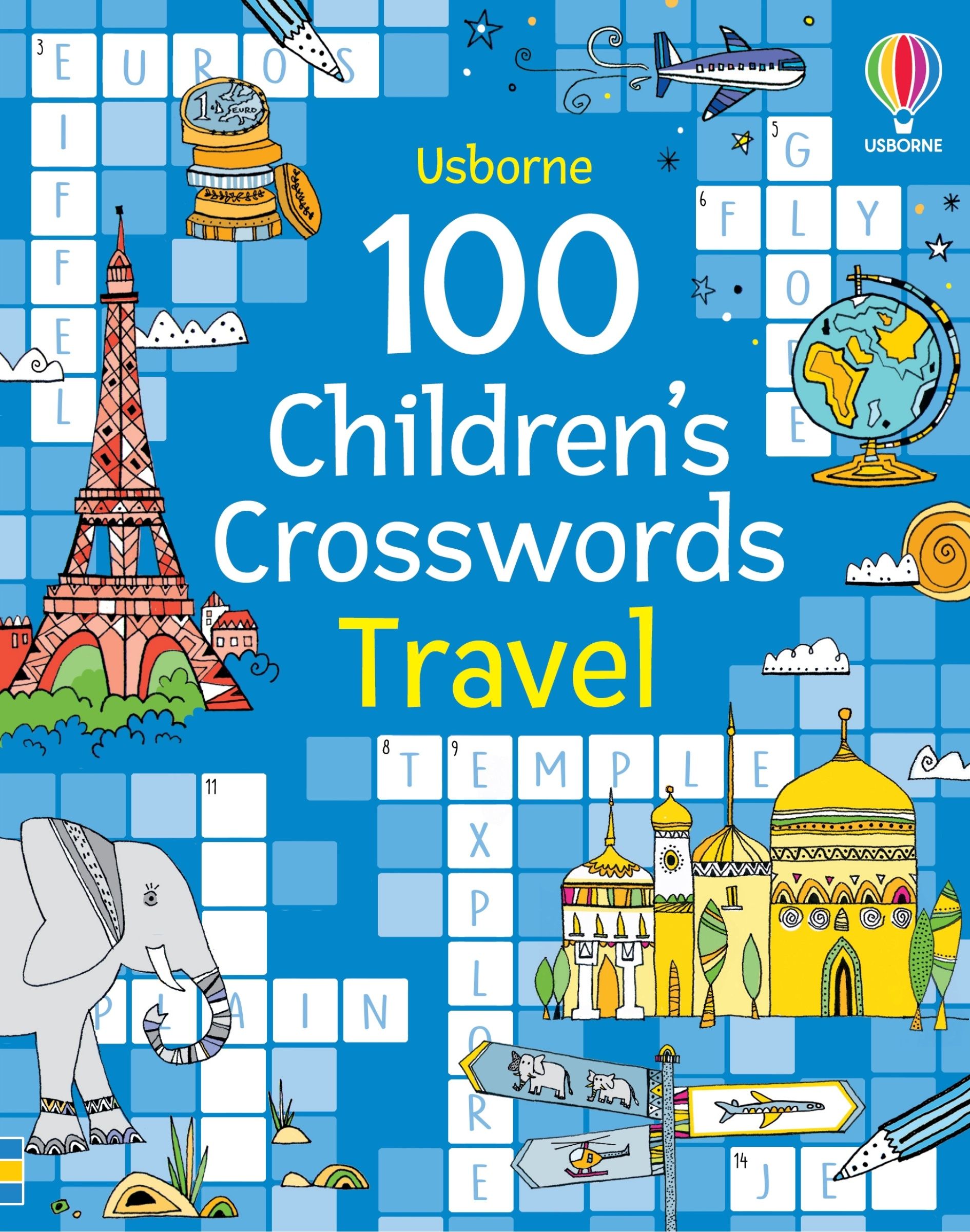 100 Children's Crosswords: Travel