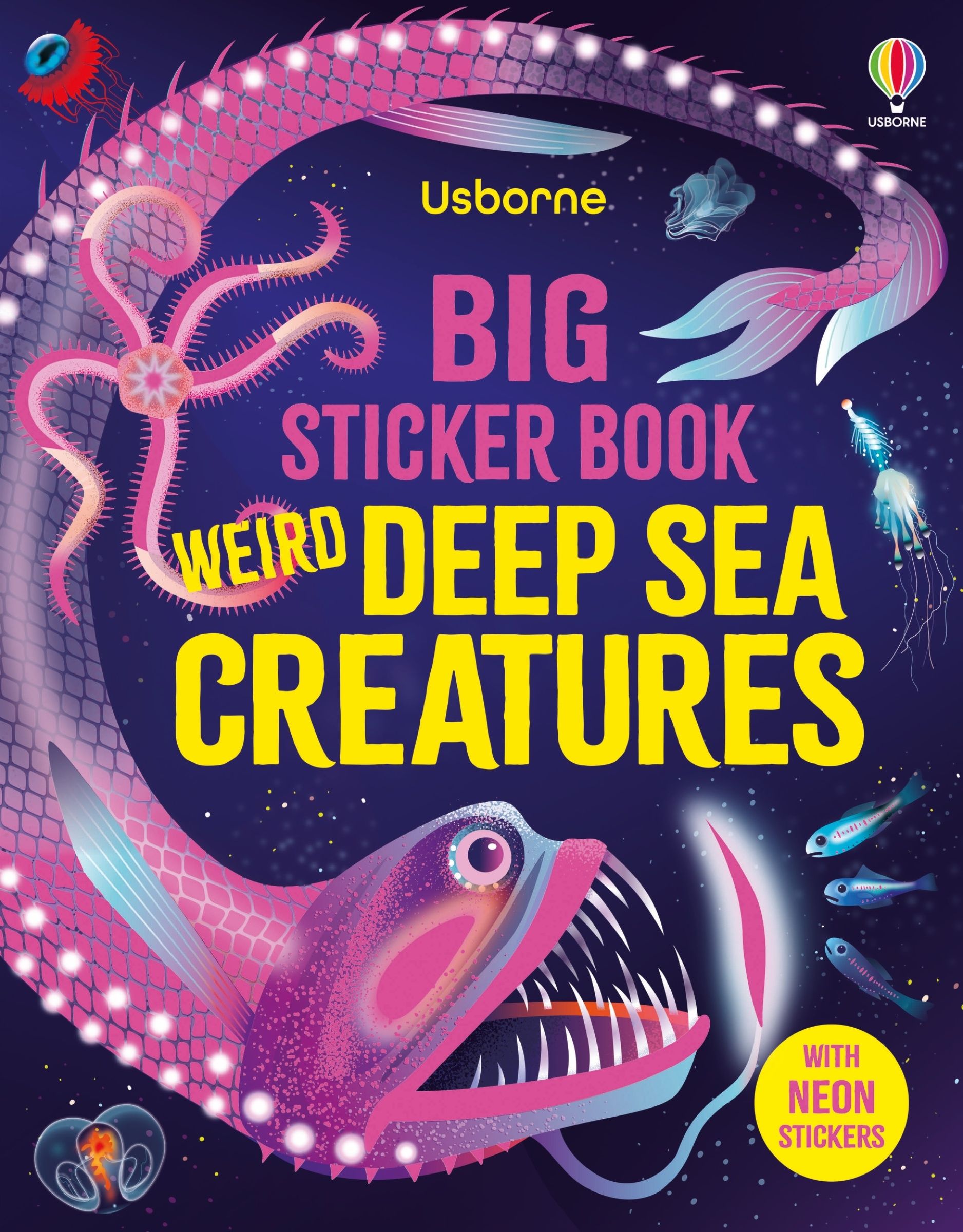 Big Sticker Book Weird Deep Sea Creatures