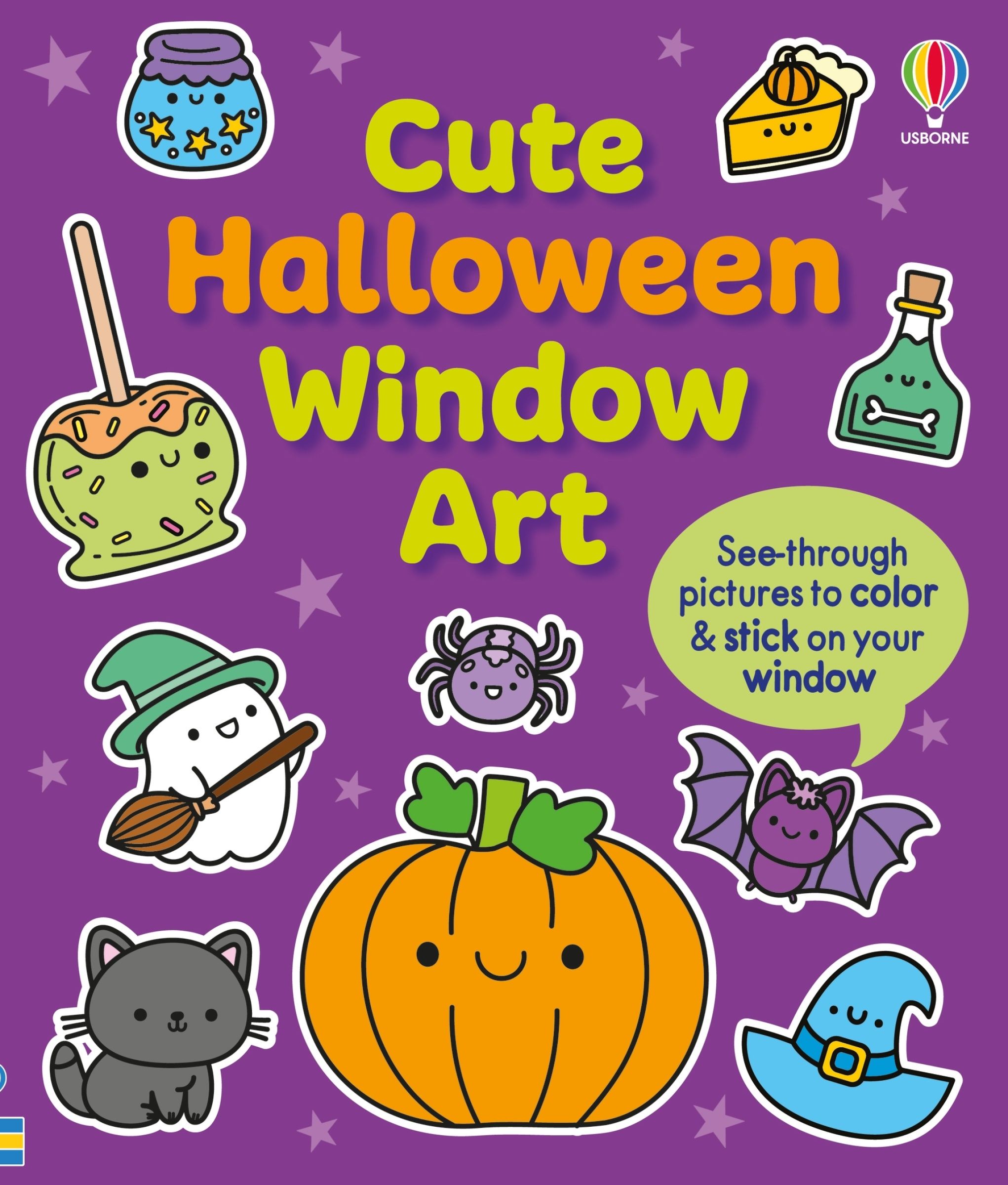 Cute Halloween Window Art