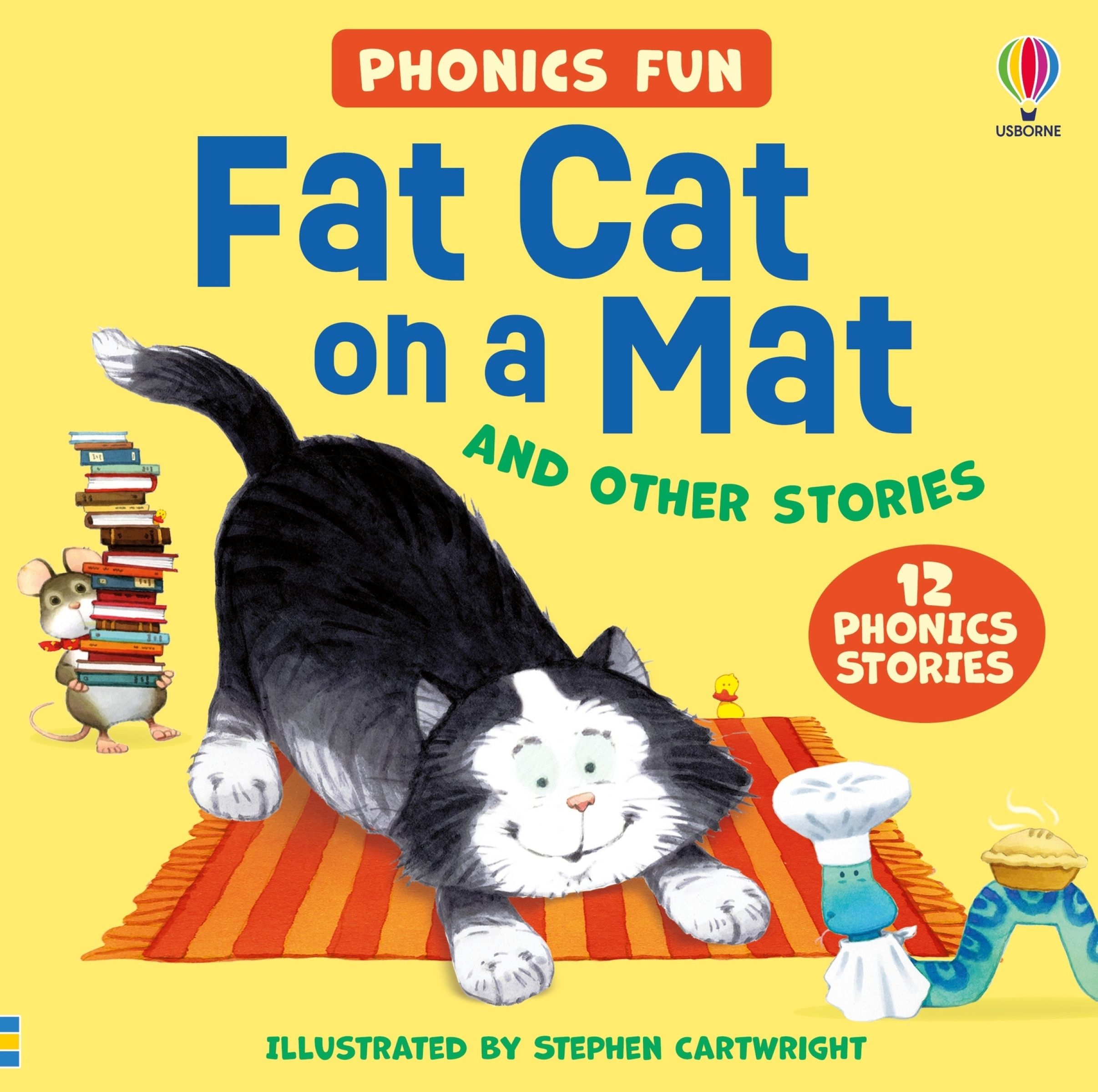 Usborne Phonics - Fat Cat on a Mat and other stories
