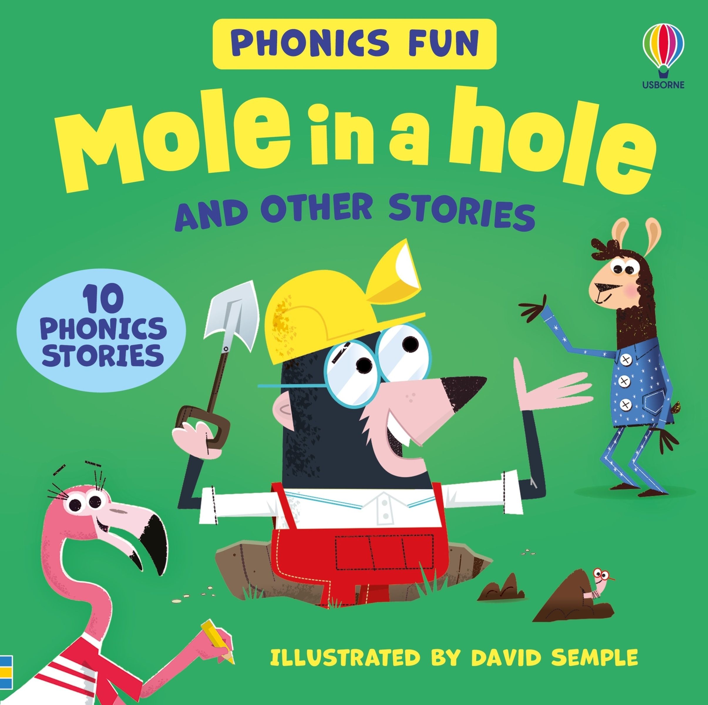 Usborne Phonics  - Mole in a hole and other stories