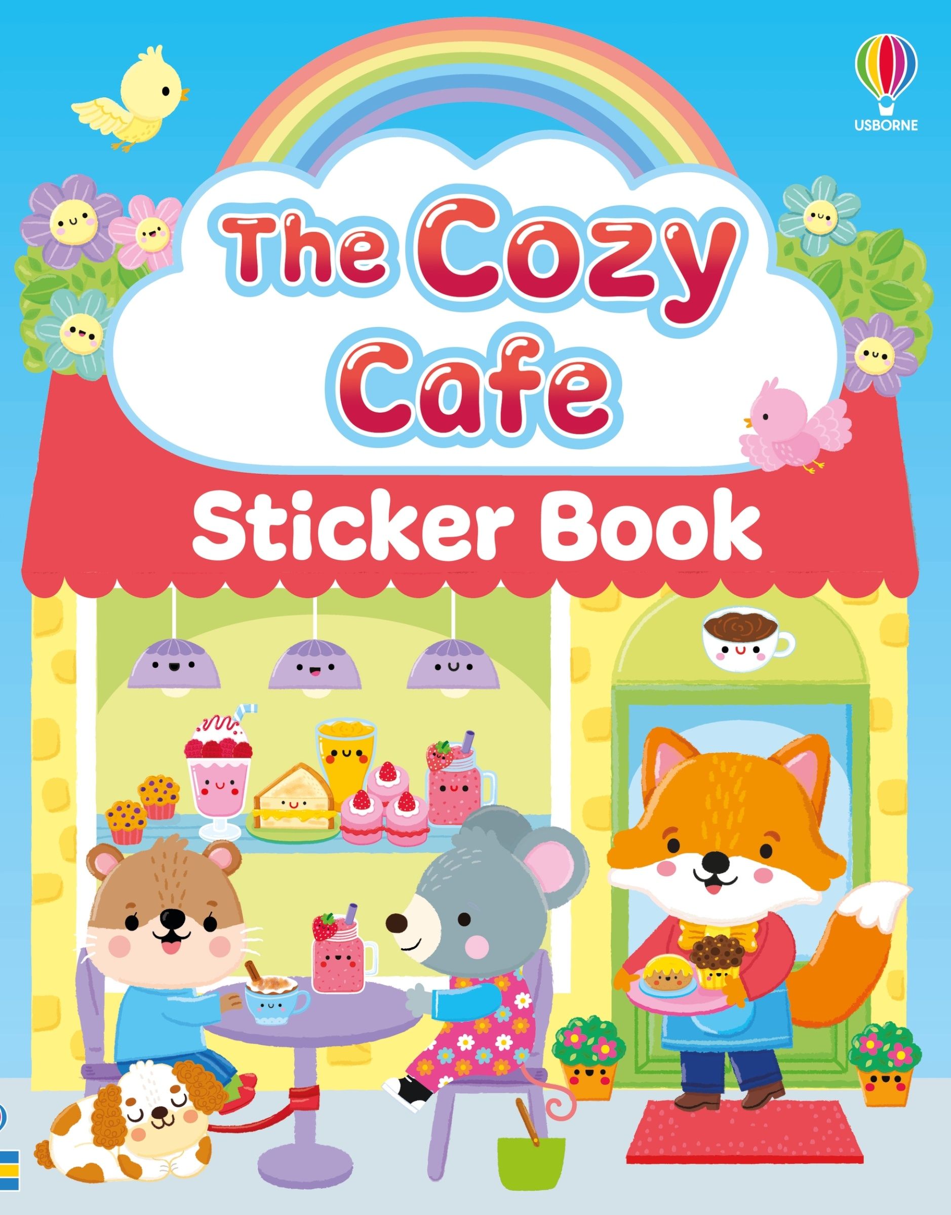 The Cozy Cafe Sticker Book
