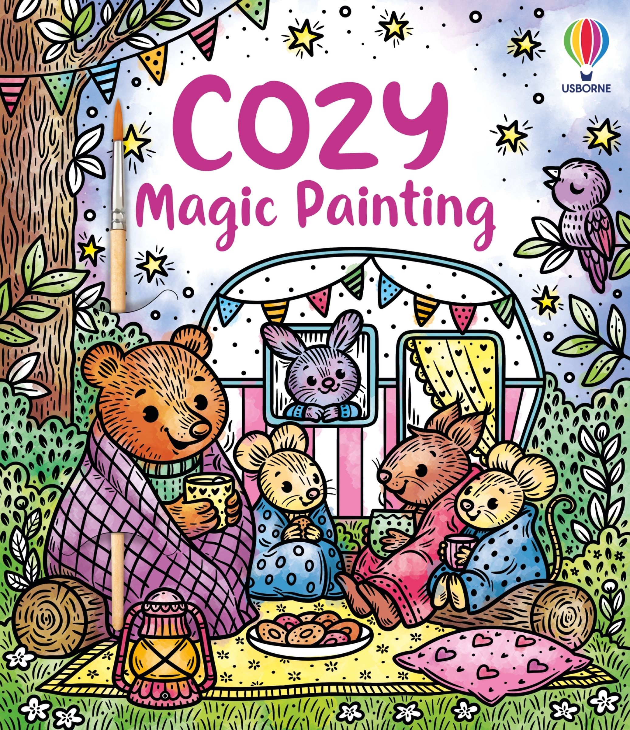 Cozy Magic Painting Book