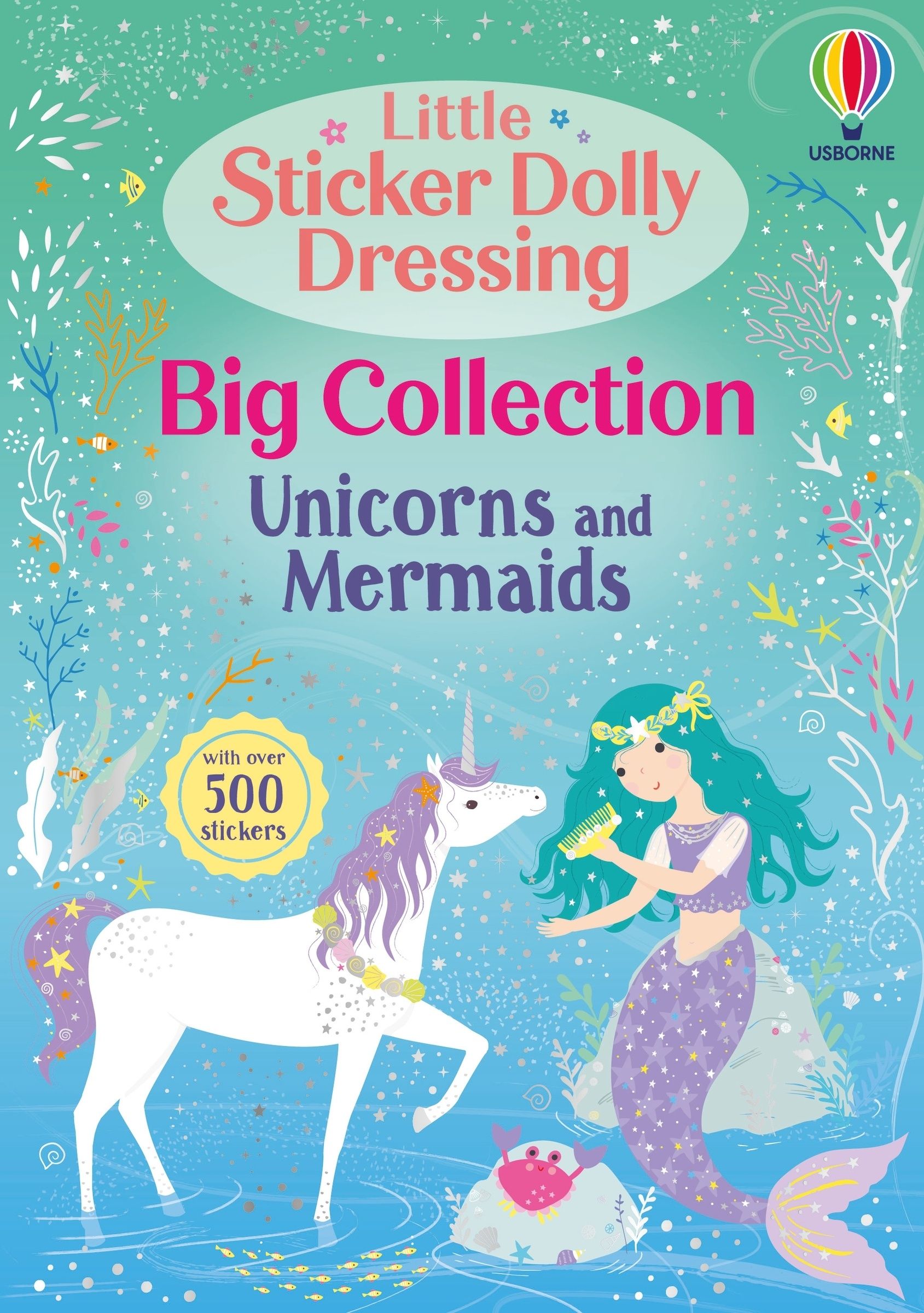 Little Sticker Dolly Dressing Big Collection: Unicorns and Mermaid
