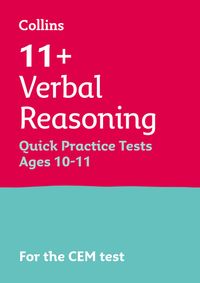 collins-11-practice-11-verbal-reasoning-quick-practice-tests-age-10-11-year-6-for-the-cem-tests