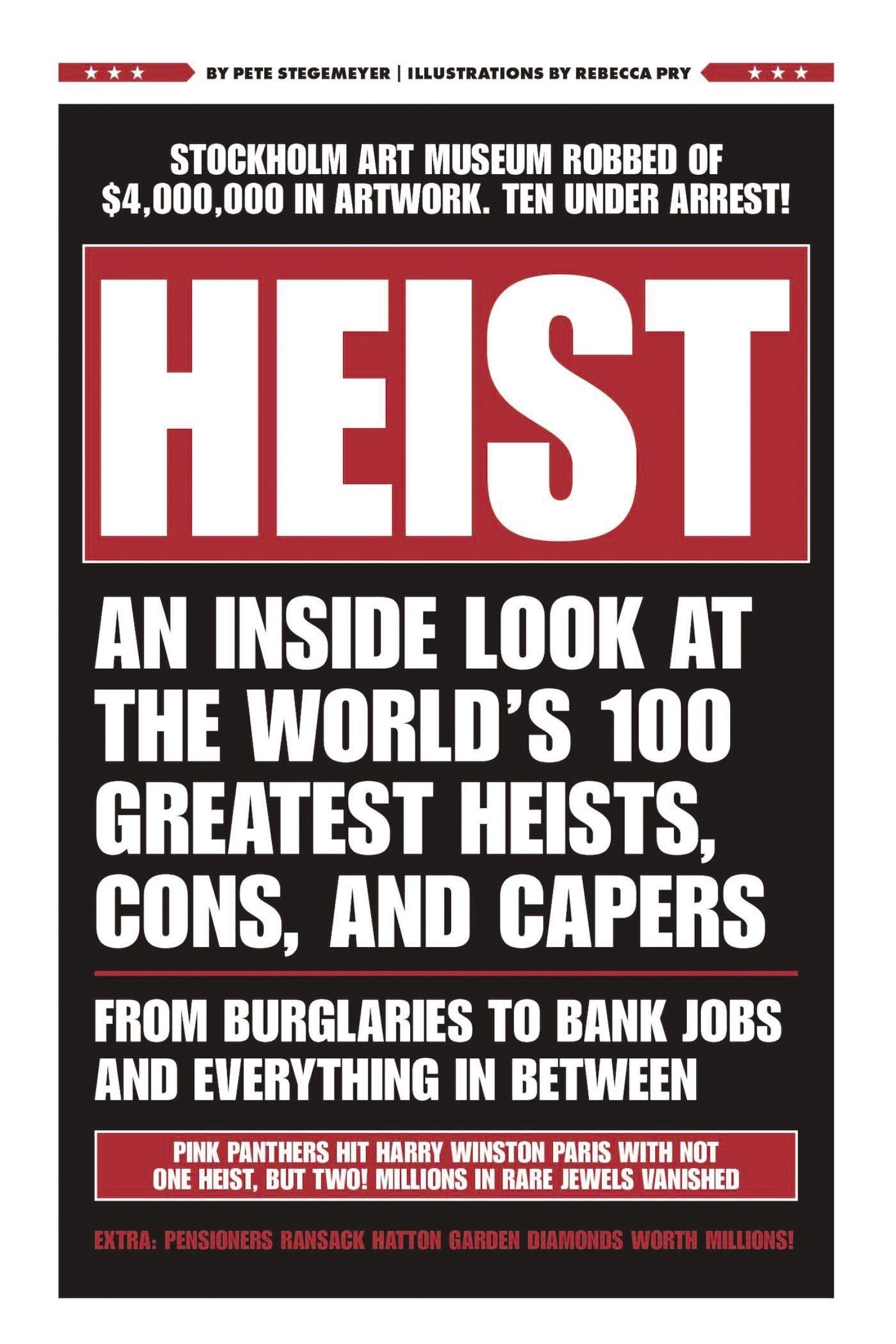 HEIST, Crime & Thriller, Hardback, Pete Stegemeyer
