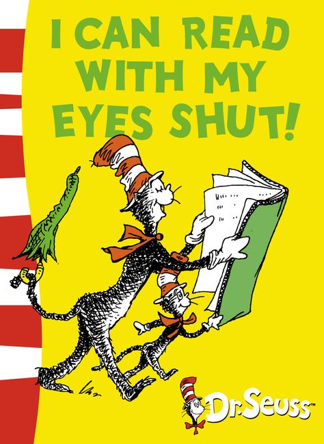 Image result for I can read with my eyes shut!