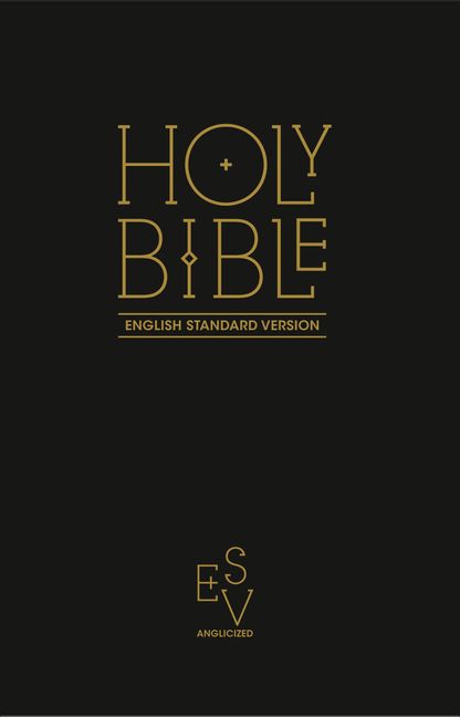 Holy Bible: English Standard Version (ESV) Anglicised Navy Blue