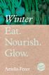 Eat. Nourish. Glow – Winter