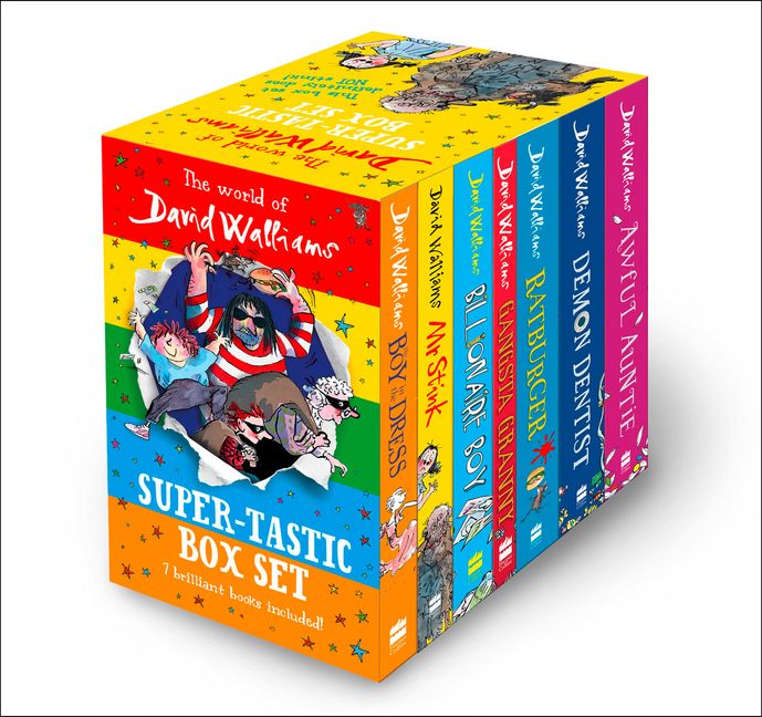 WORLD OF DAVID WALLIAMS SUPER-TASTIC BOX SET :HarperCollins Australia WORLD OF DAVID WALLIAMS SUPER-TASTIC BOX SET :HarperCollins Australia