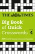 The Times Big Book Of Quick Crosswords Book 4