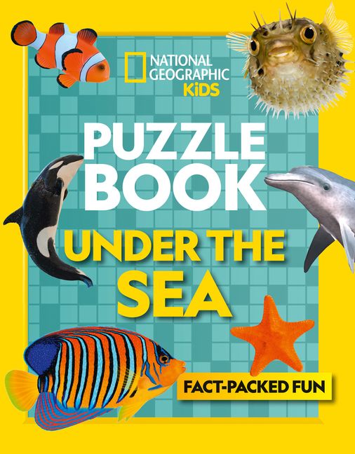 National Geographic Kids Puzzle Books Puzzle Book Under The Sea