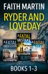 The Ryder and Loveday Series Books 1–3