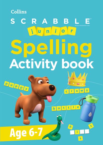Scrabble Junior Spelling Activity Book Age 6-7