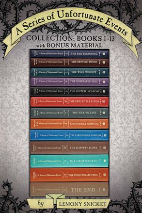 A Series of Unfortunate Events Complete Collection: Books 1