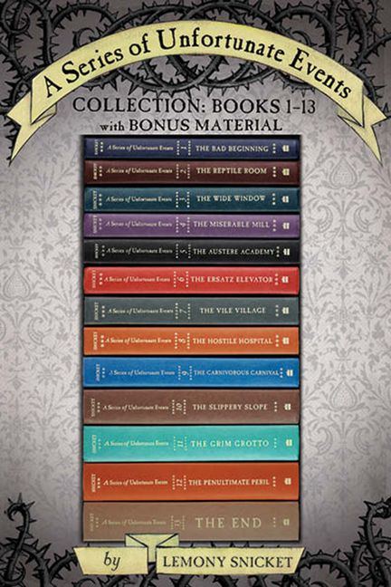 A Series of Unfortunate Events Complete Collection: Books 1