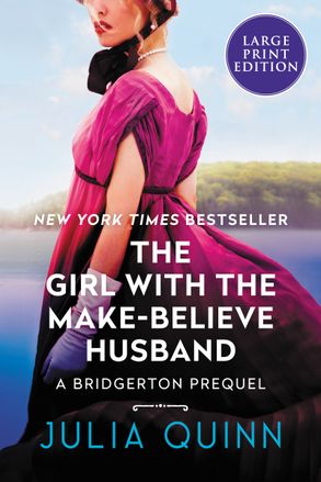 The Girl With The Make-Believe Husband [Large Print]