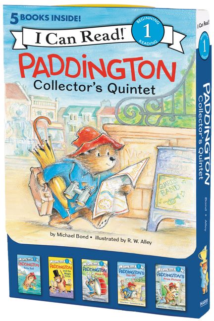 Paddington Collectors Quintet 5 FunFilled Stories in 1 Box I Can Read Level 1