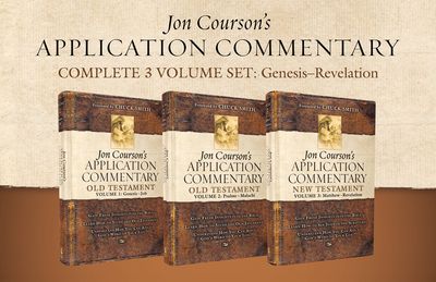 Jon Courson's Application Commentary, Complete 3-Volume Set