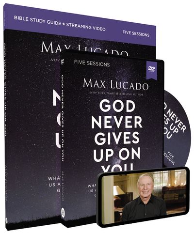 God Never Gives Up On You Study Guide With DVD