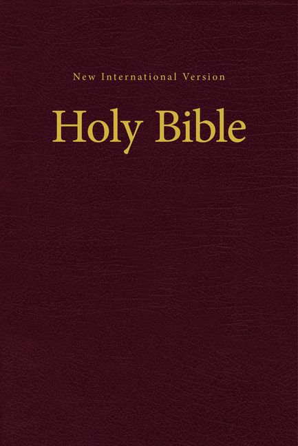 NIV, Pew And Worship Bible [Burgundy] - - Hardcover