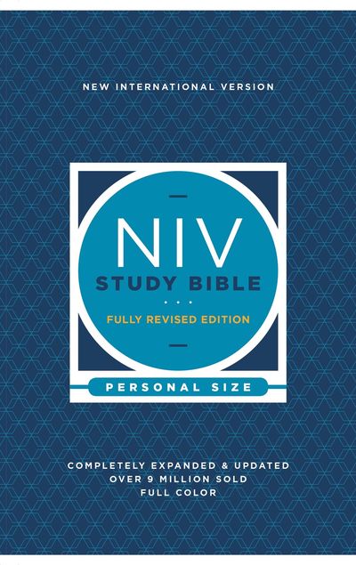 NIV Study Bible, Fully Revised Edition, Personal Size, Red Letter, Comfort Print