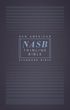 NASB Thinline Bible Red Letter Edition