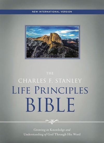 NIV The Charles F. Stanley Life Principles Bible