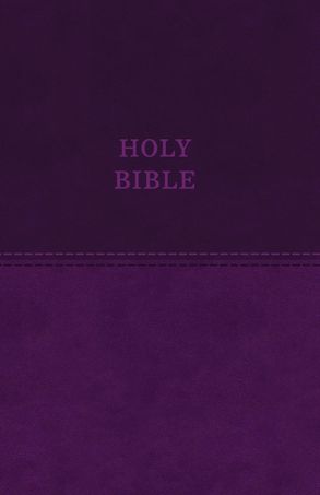 KJV Value Thinline Bible, Large Print, Red Letter Edition [Purple ...