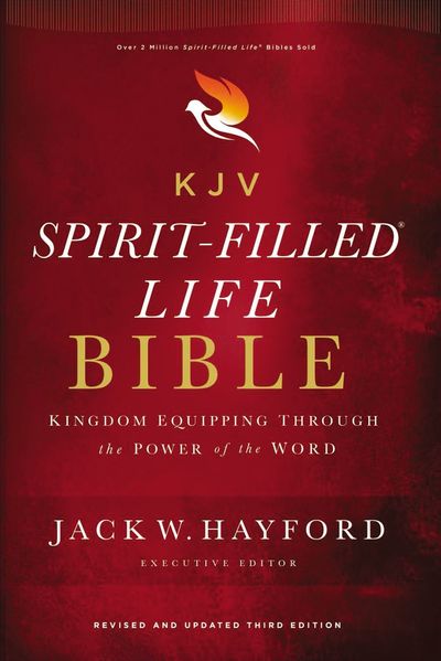 KJV Spirit-Filled Life Bible, Third Edition, Red Letter Edition, Comfort Print
