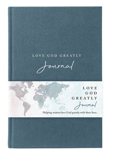 NET Love God Greatly Journal, Cloth Over Board, Comfort Print