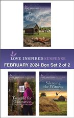 Love Inspired Suspense February 2024 Box Set - 2 of 2/Dangerous Texas Hideout/Targeted For Elimination/Silencing The Witness