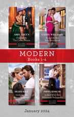 Modern Box Set 1-4 Jan 2024/Claimed By The Crown Prince/Bound By Her Baby Revelation/Undoing His Innocent Enemy/In Bed With Her Billionaire