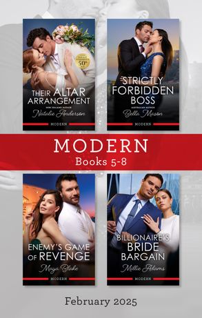 Modern Box Set 5-8 Feb 2025/Their Altar Arrangement/Strictly Forbidden Boss/Enemy's Game Of Revenge/Billionaire's Bride Bargain