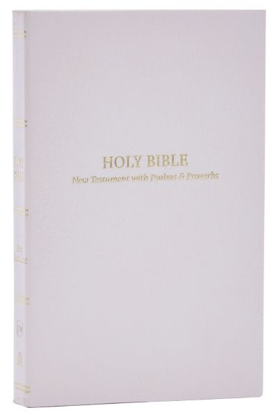 KJV, Pocket New Testament with Psalms and Proverbs, Red Letter, Comfort Print [white]