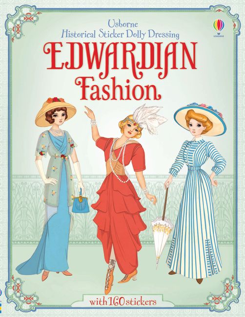 Sticker Dolly Dressing Historical Edwardian Fashion :HarperCollins Australia