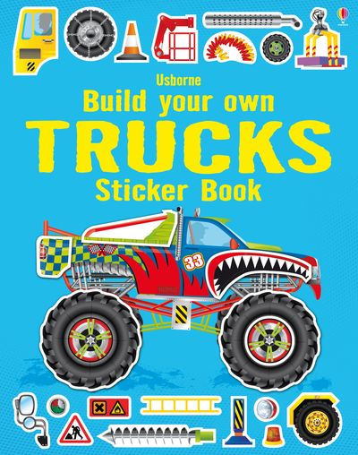 Build Your Own Trucks Sticker Book