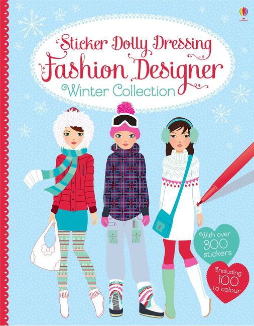 Sticker Dolly Dressing Fashion Designer Winter Collection :HarperCollins  Australia