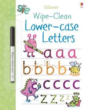 Picture of Wipe-Clean Lower-Case Letters